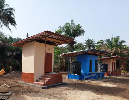 Toilettenbau an Tonkolilis Grundschulen - Phase 3 (SLE-IOG04)