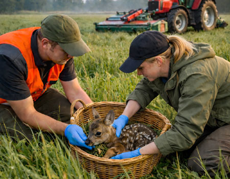 Rehkitzrettung
