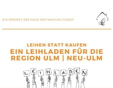 GVO Stiftung - Leihen statt Kaufen - Ein Leihladen für die Region Ulm / Neu-Ulm